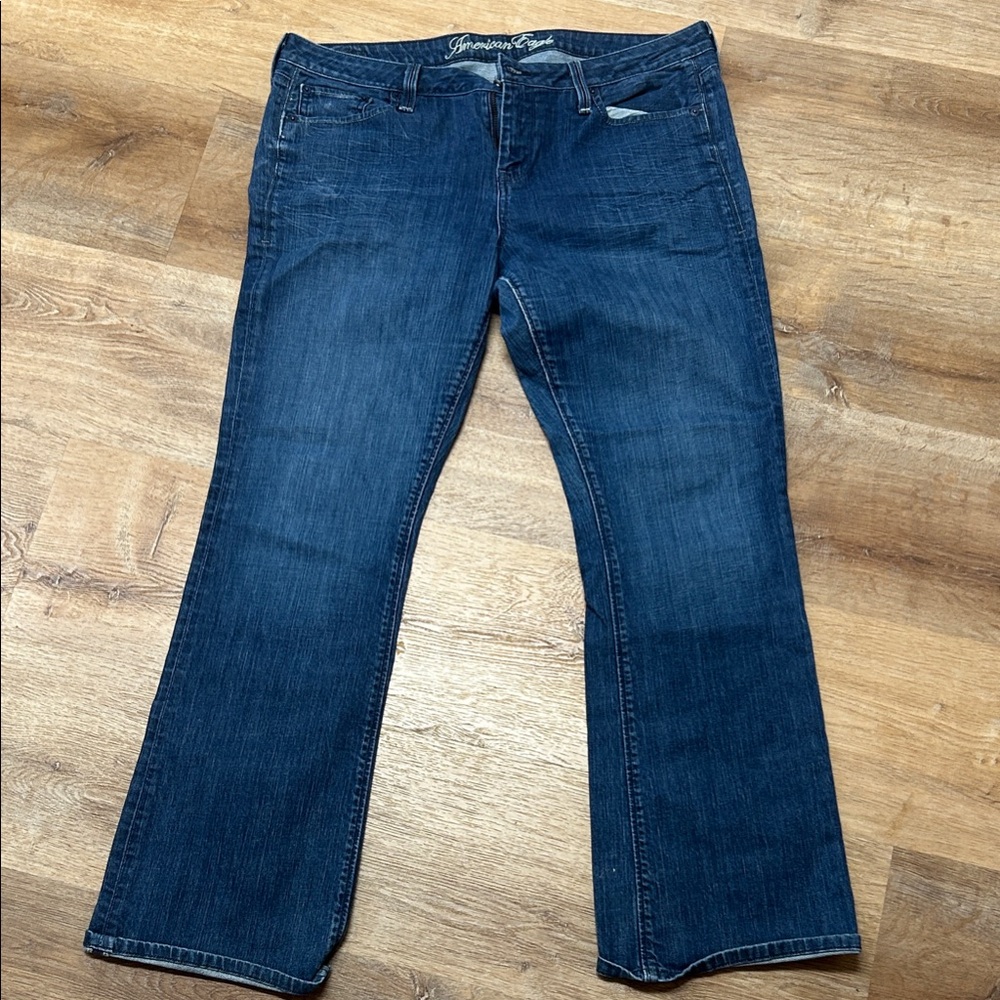 American Eagle Outfitters Indigo true boot Jeans